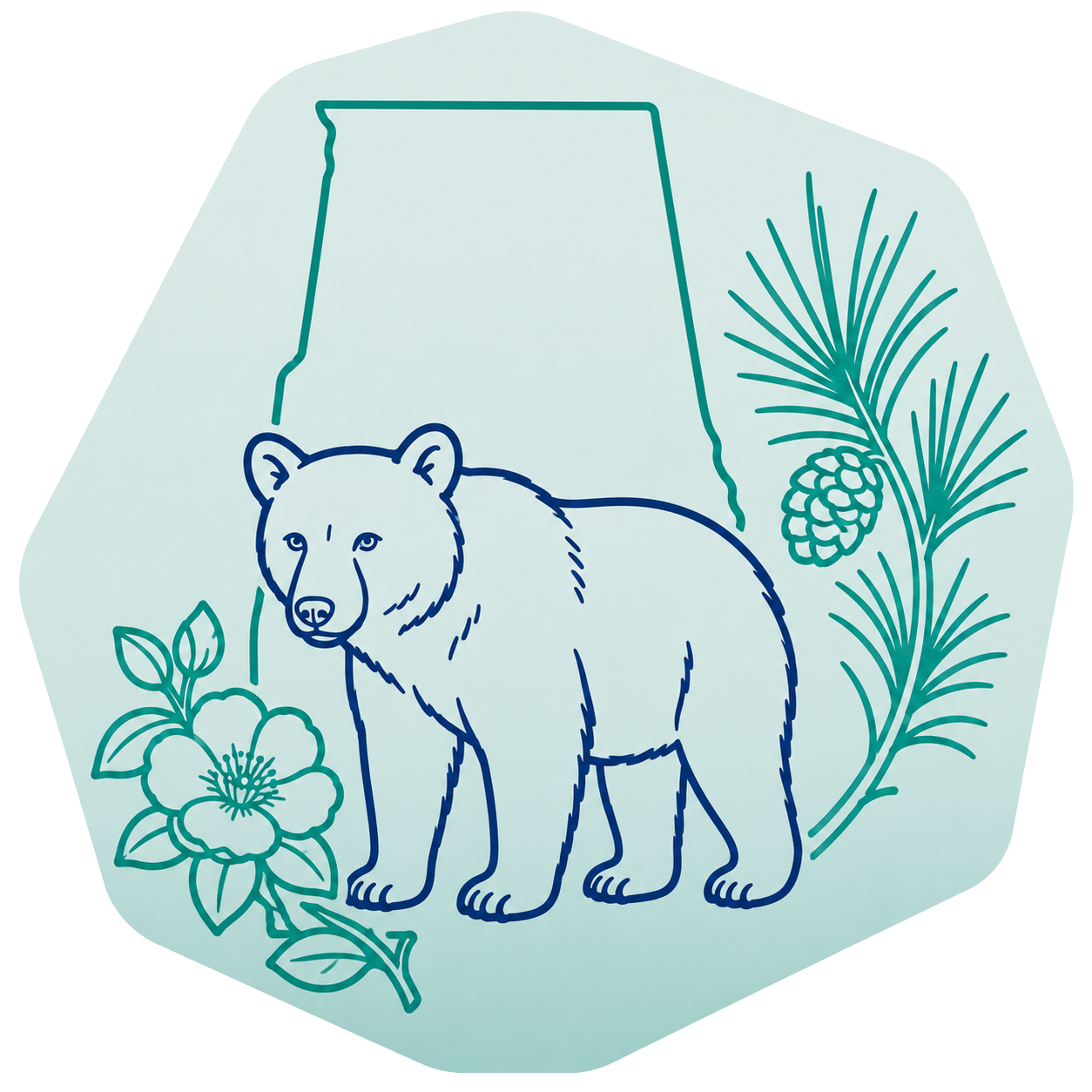 Alabama outline