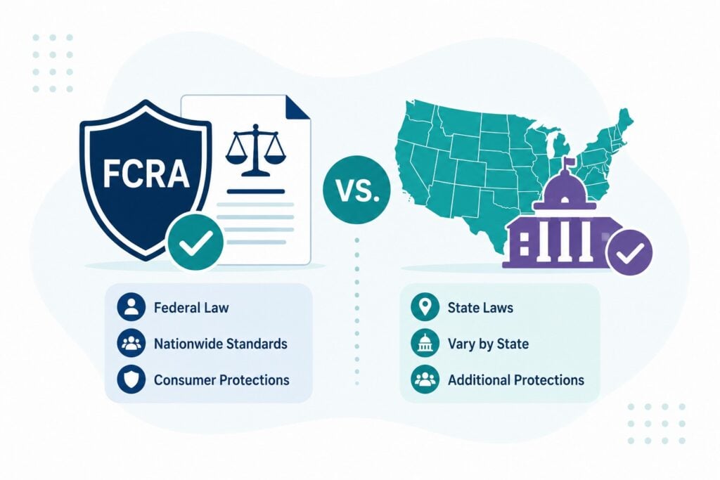 FCRA vs. State Laws: What’s the Difference?