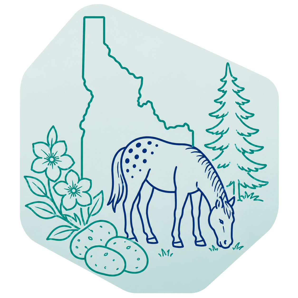 Idaho outline