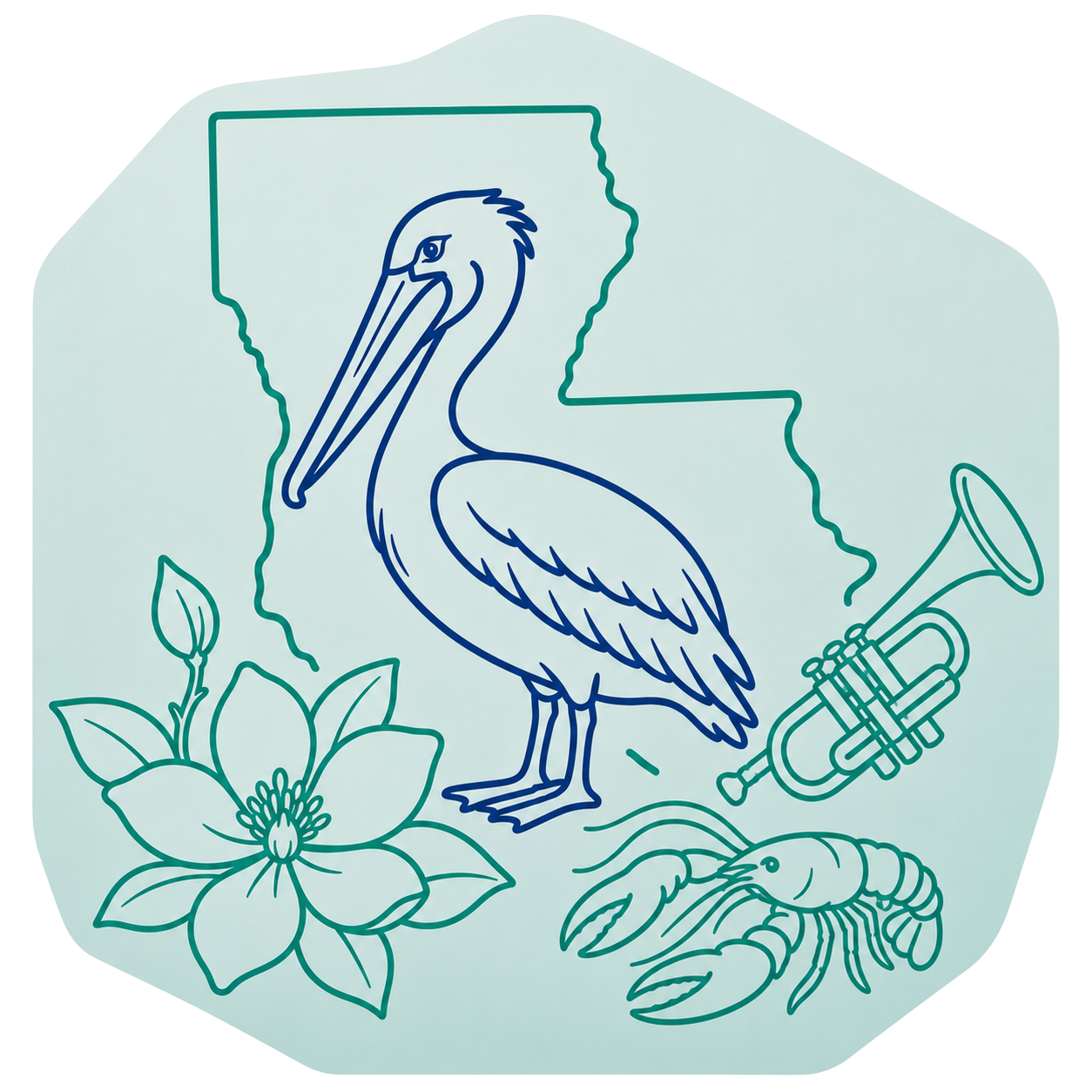 Louisiana outline