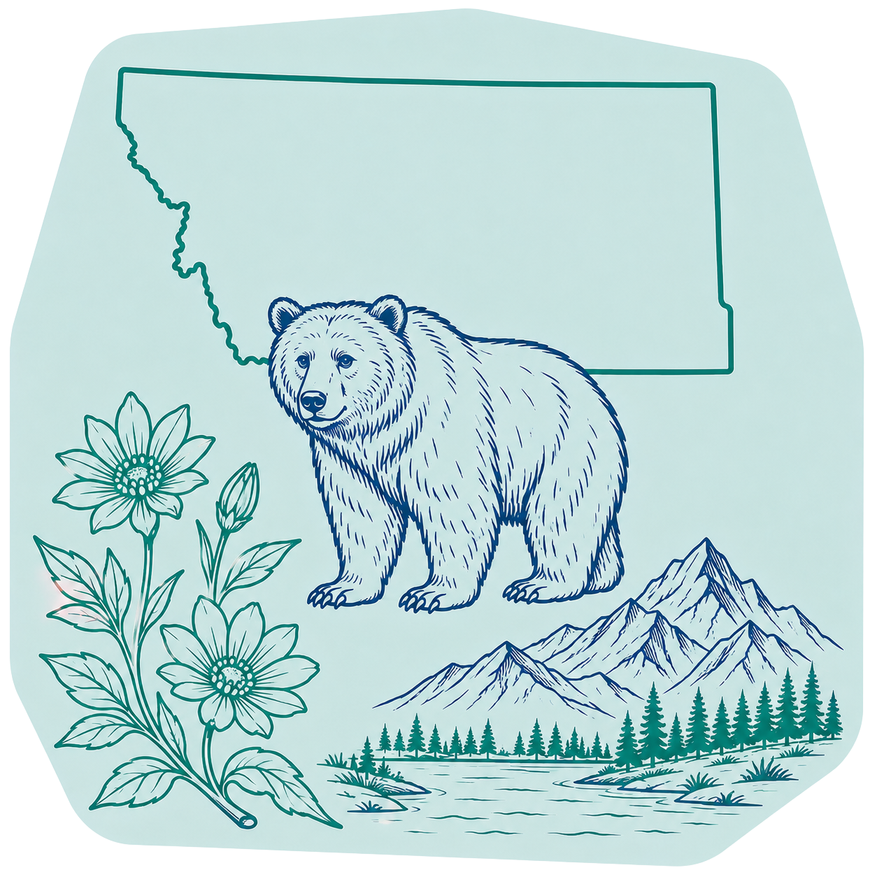 Montana outline