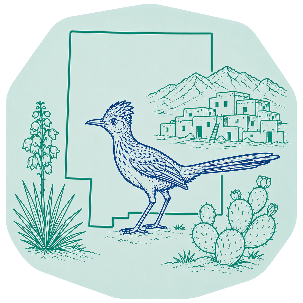 New Mexico outline