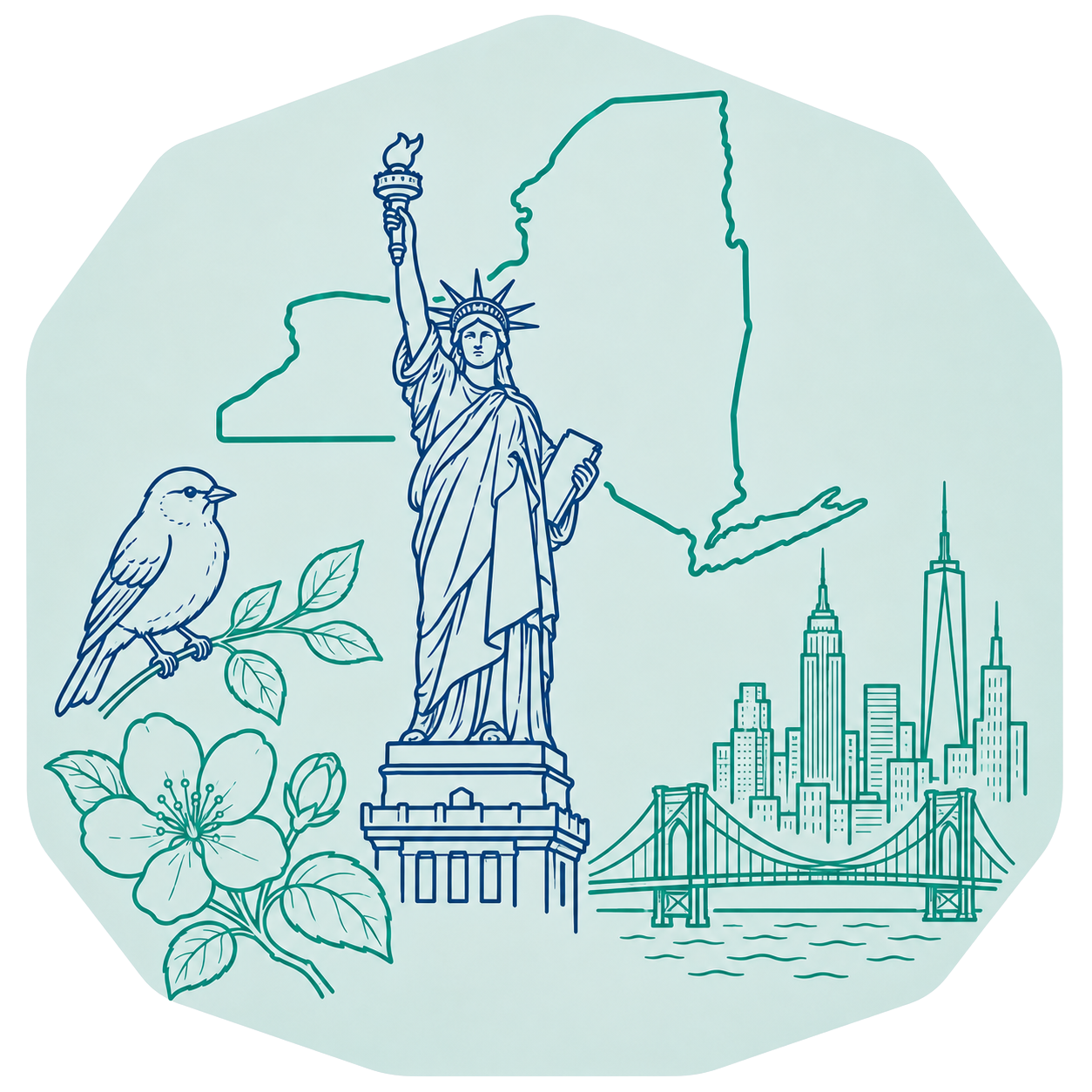 New York outline
